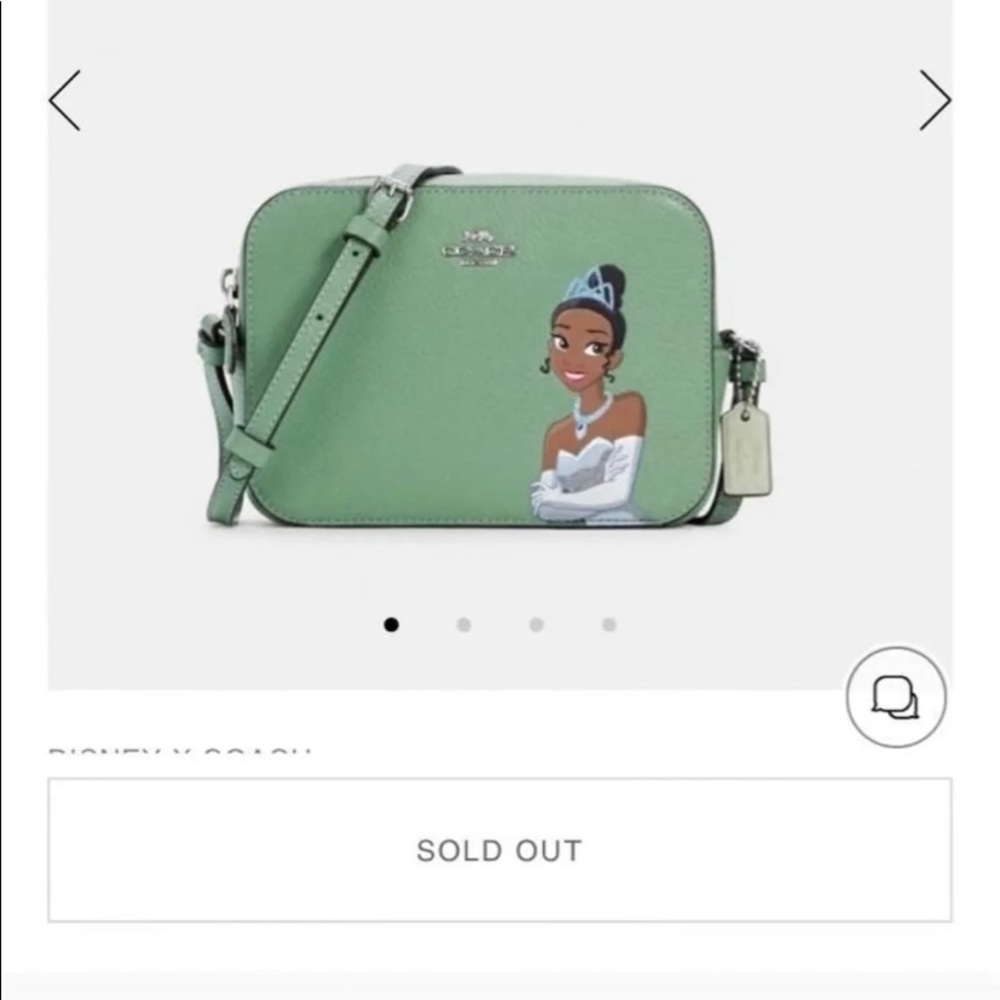 Disney x Coach x Tiana camera bag